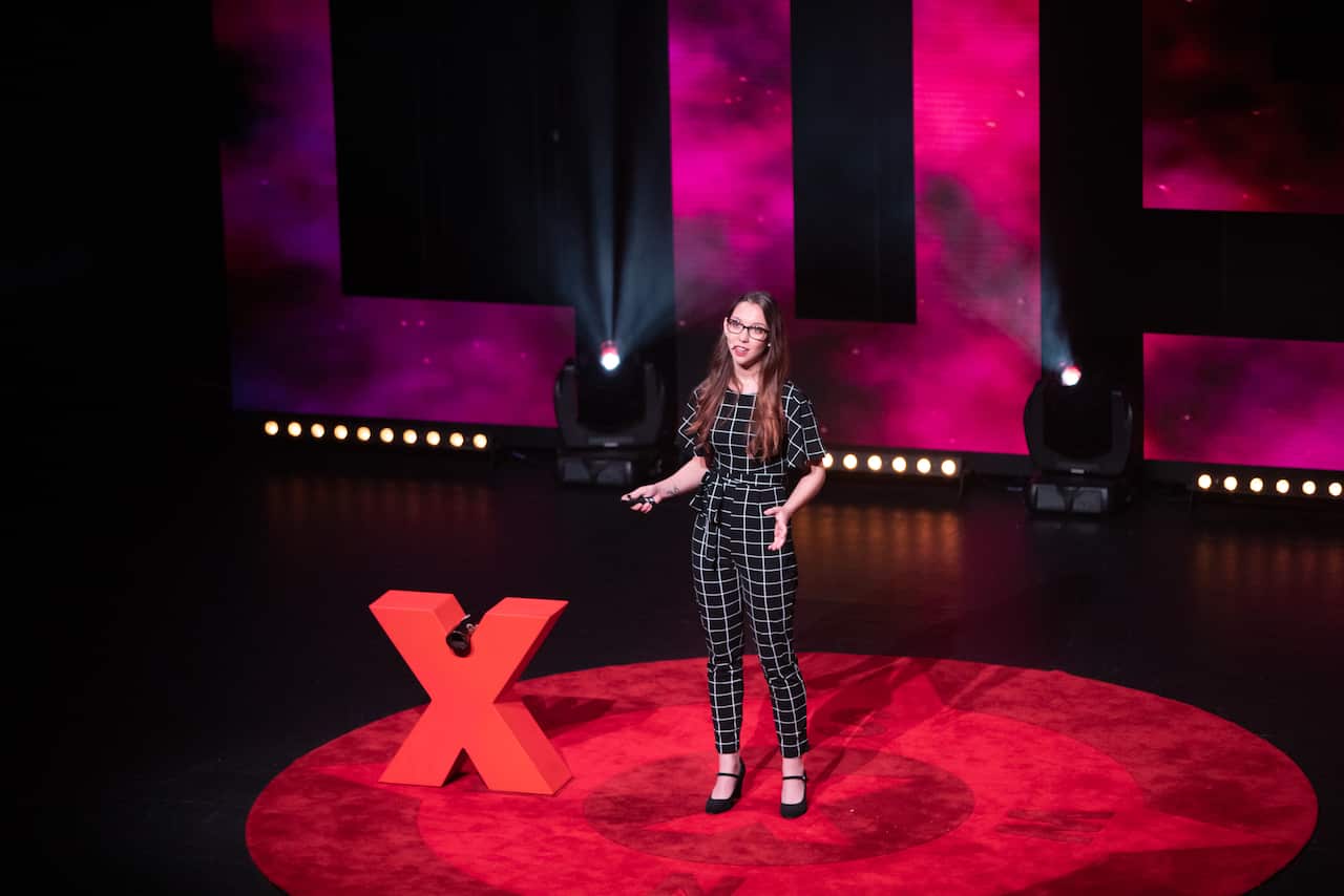 Kirsten Banks ted x Indigenous tiktok