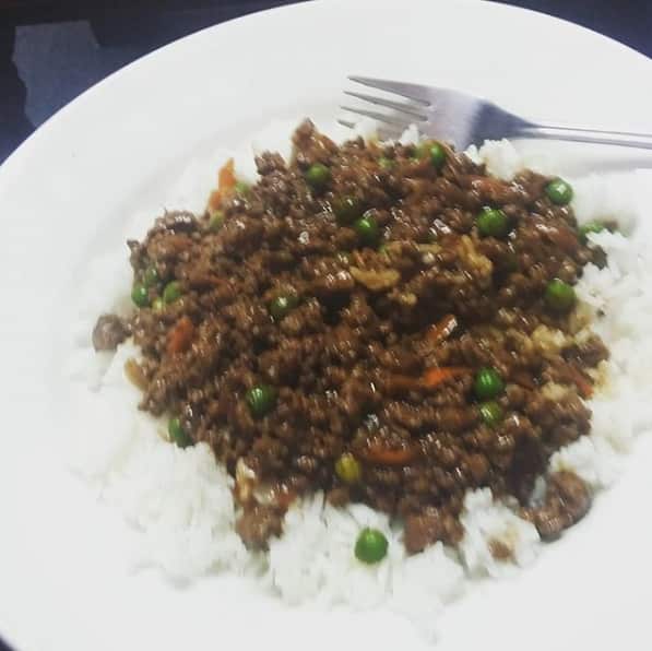 Mince and Rice