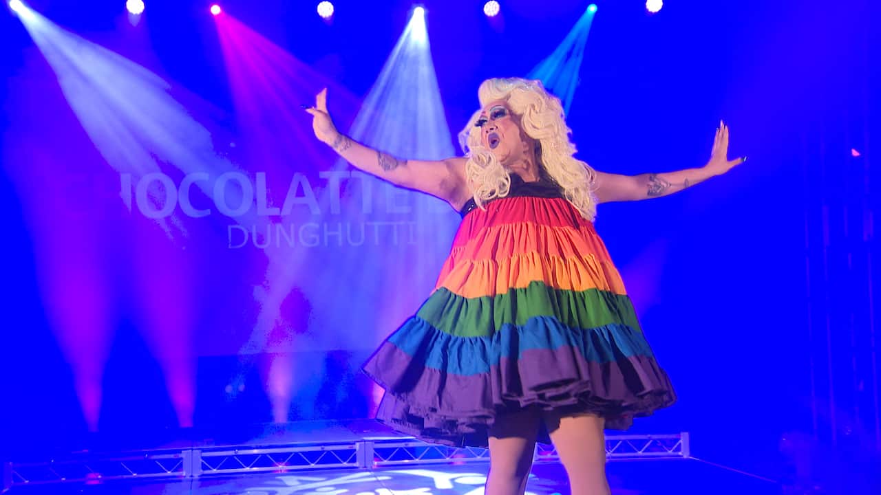 Chocolate Boxx revealed layer after layer of pride in her identoity and culture.