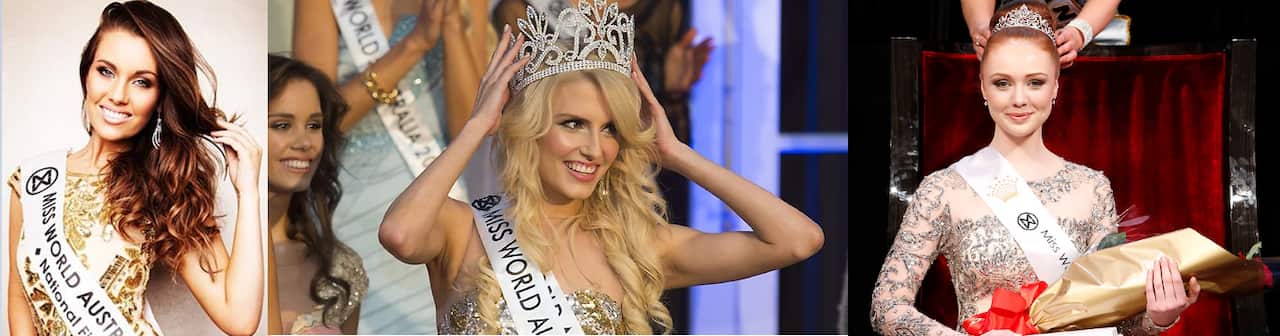 Miss World Australia winners
