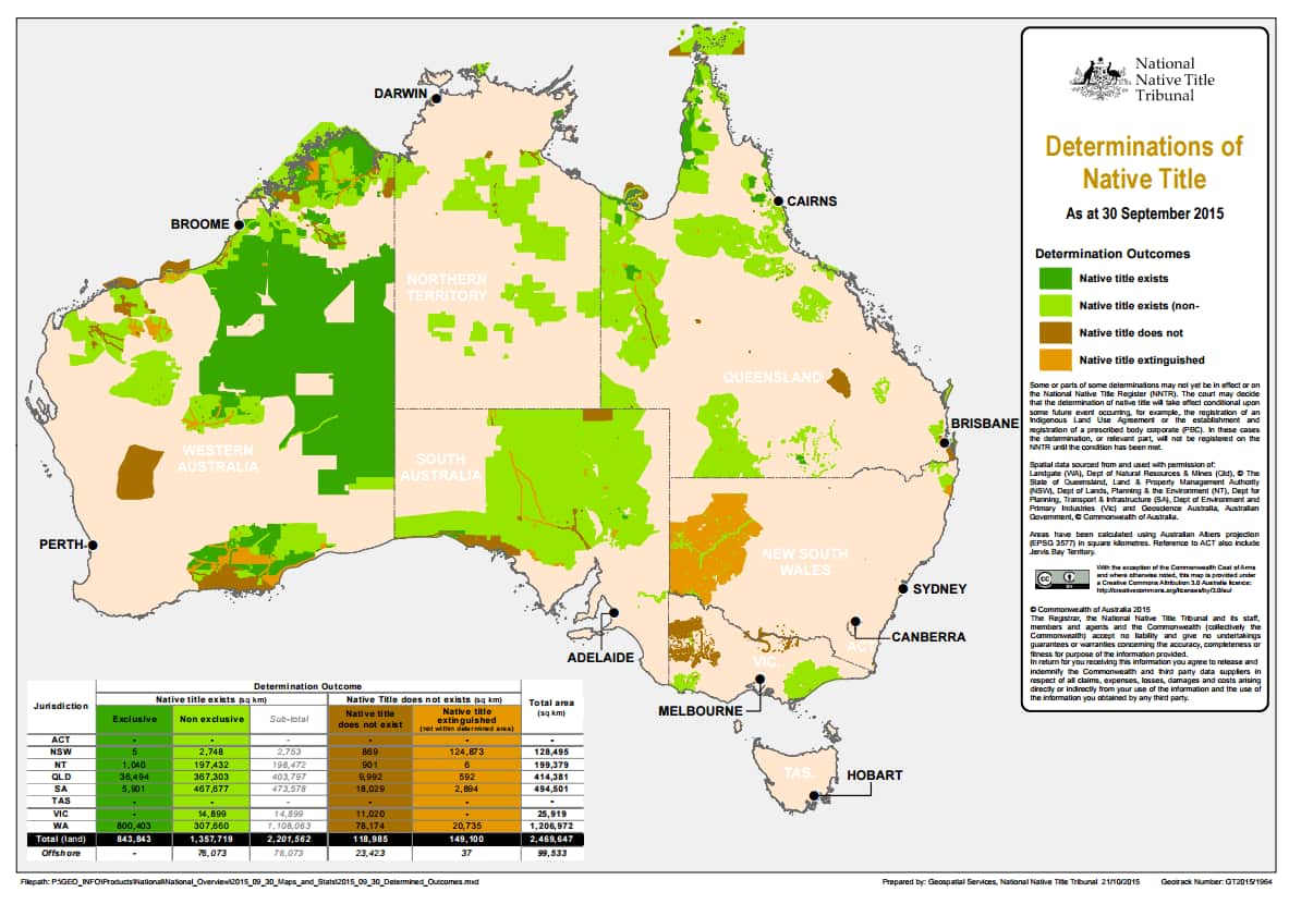 Native Title Determinations