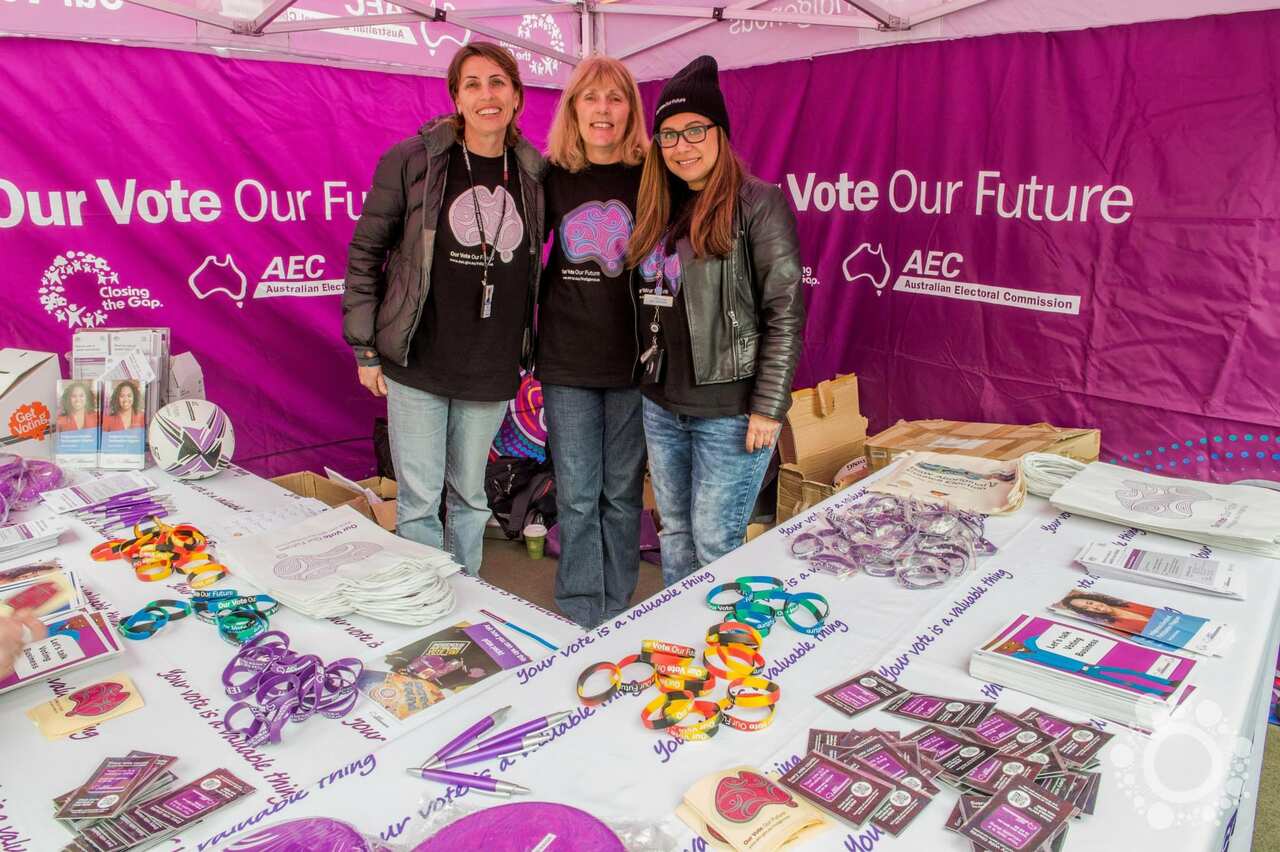 The Australian Electoral Commission says Indigenous votes count.