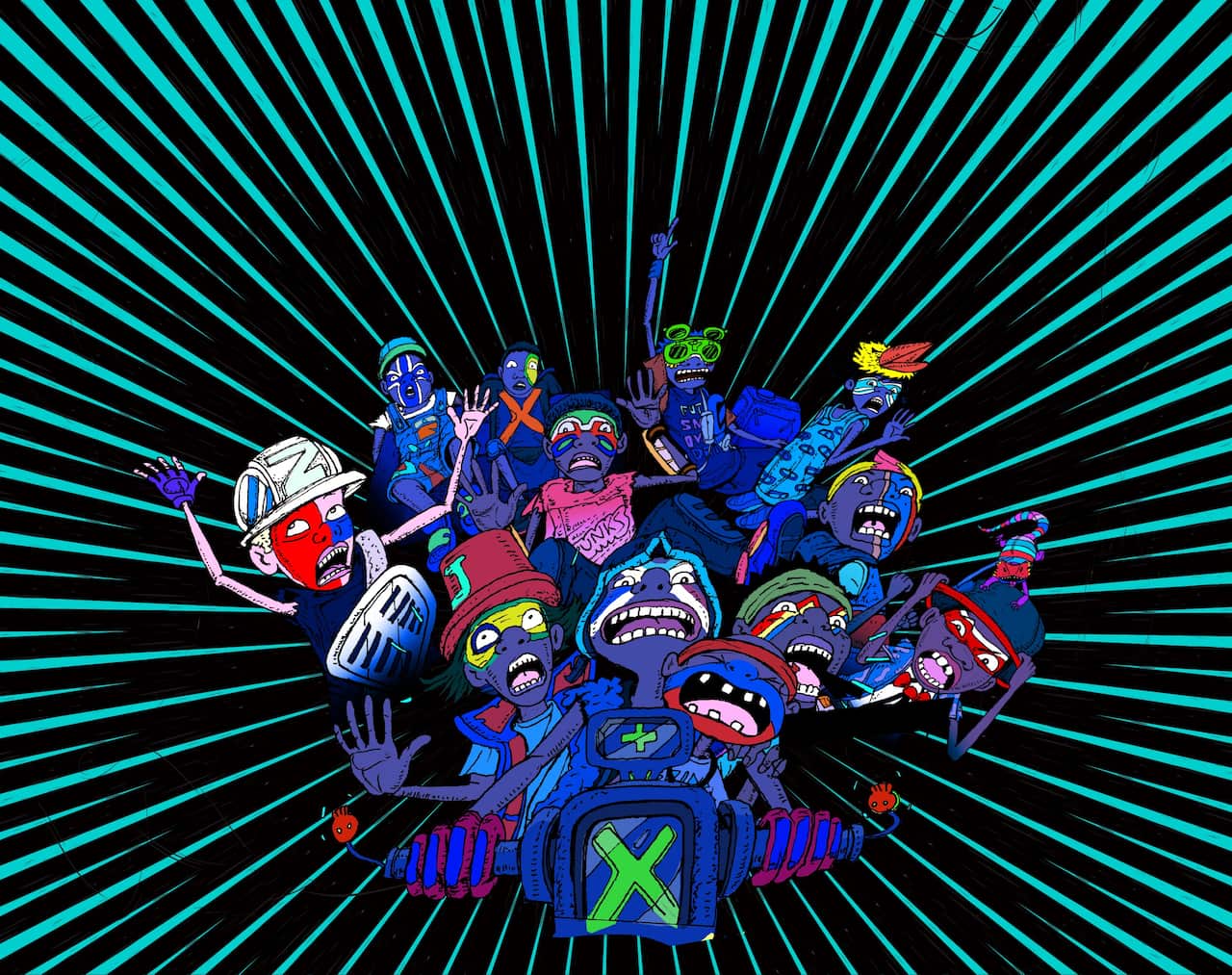 NEOMAD comic illustration