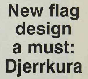 Koori Mail Headline 1997 Ausflag