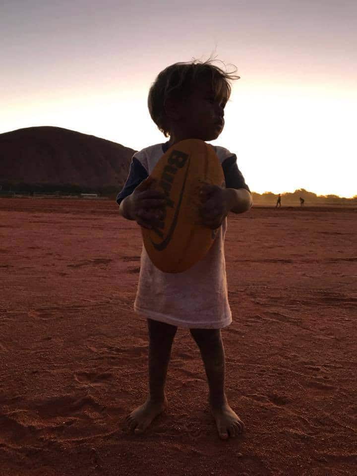 The new generation of Mutitjulu community.