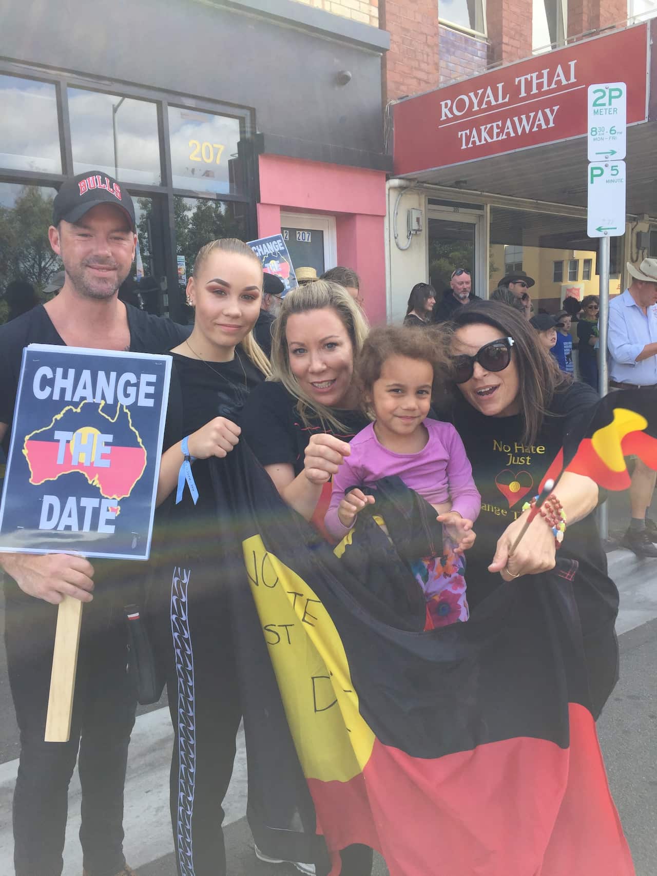 Strong numbers turned out for the rally in nipaluna-Hobart this year.