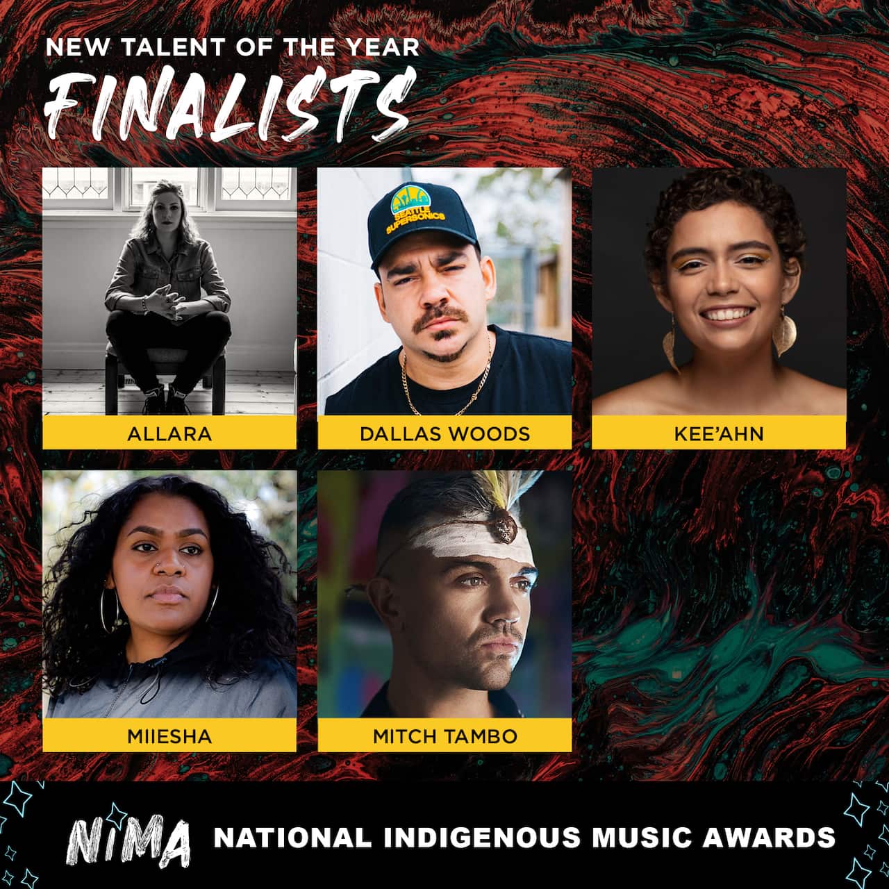 NIMAs 2020 New Talent of the Year