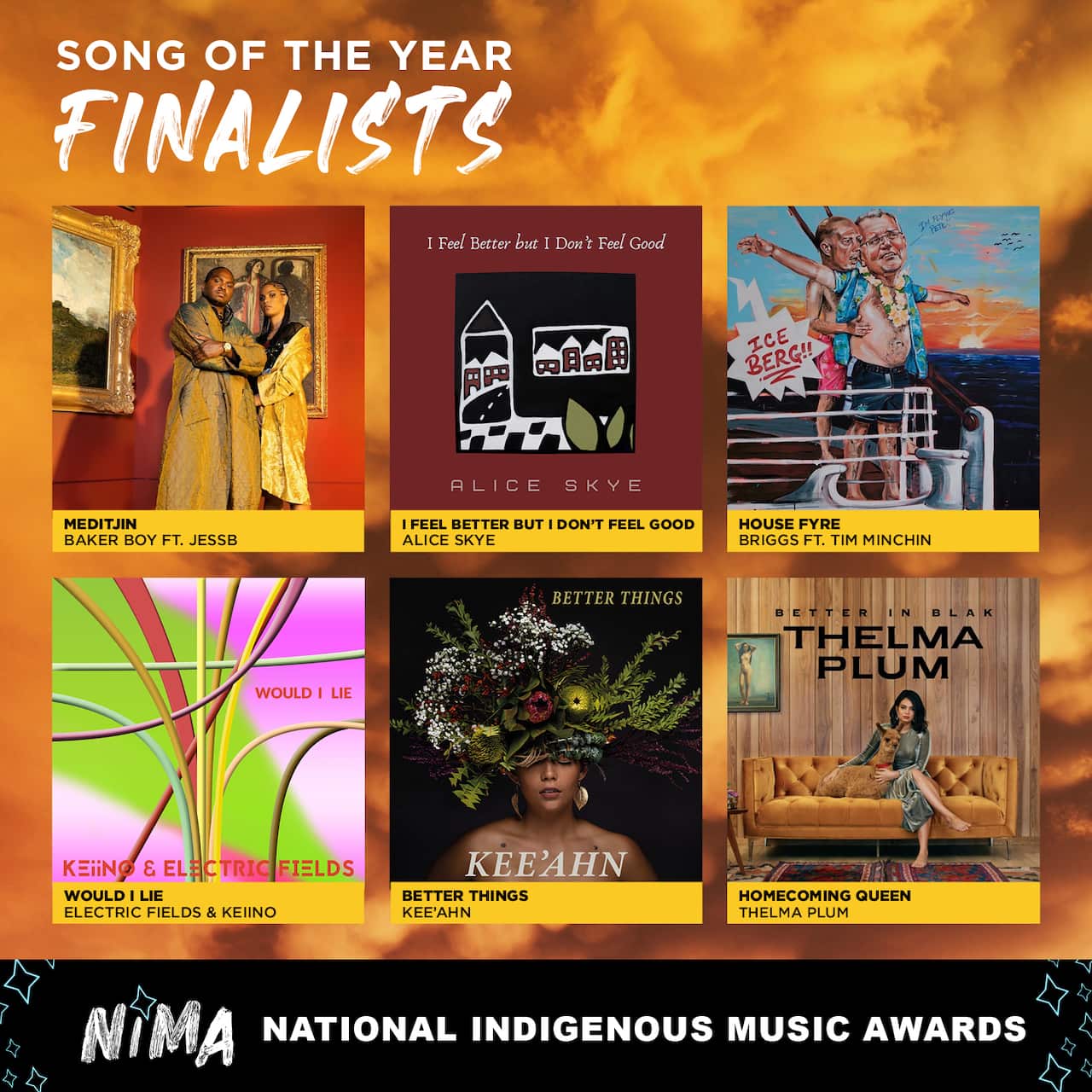 NIMAs 2020 Song of The Year