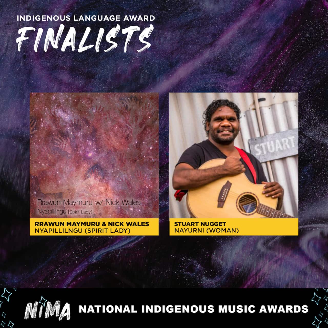 NIMAs 2020 Indigenous Language Award