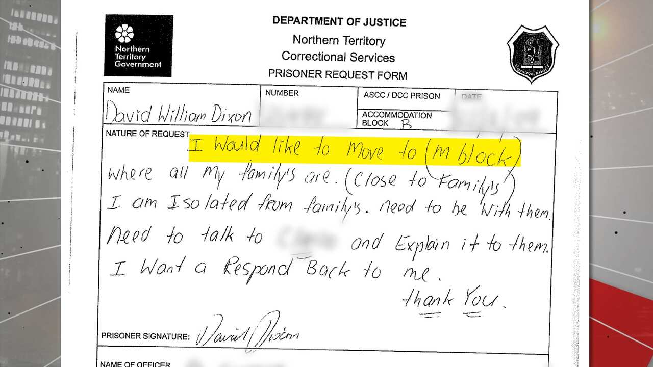 David requested to be moved to a different prison block on various occasions. 