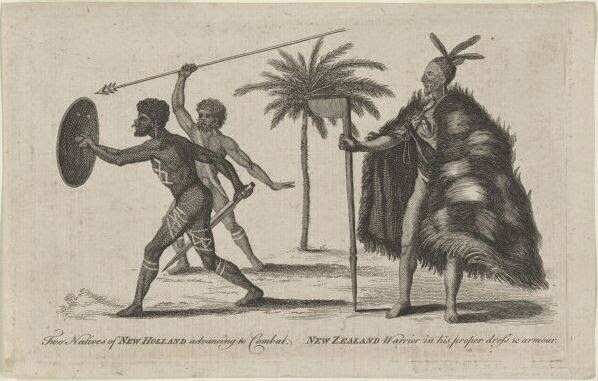 The Noble Savage of New Holland and New Zealand