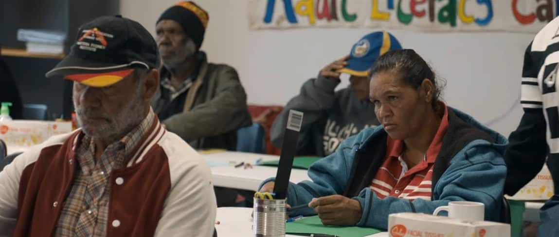 Participants of the Literacy for Life program in Brewarrina in country New South Wales