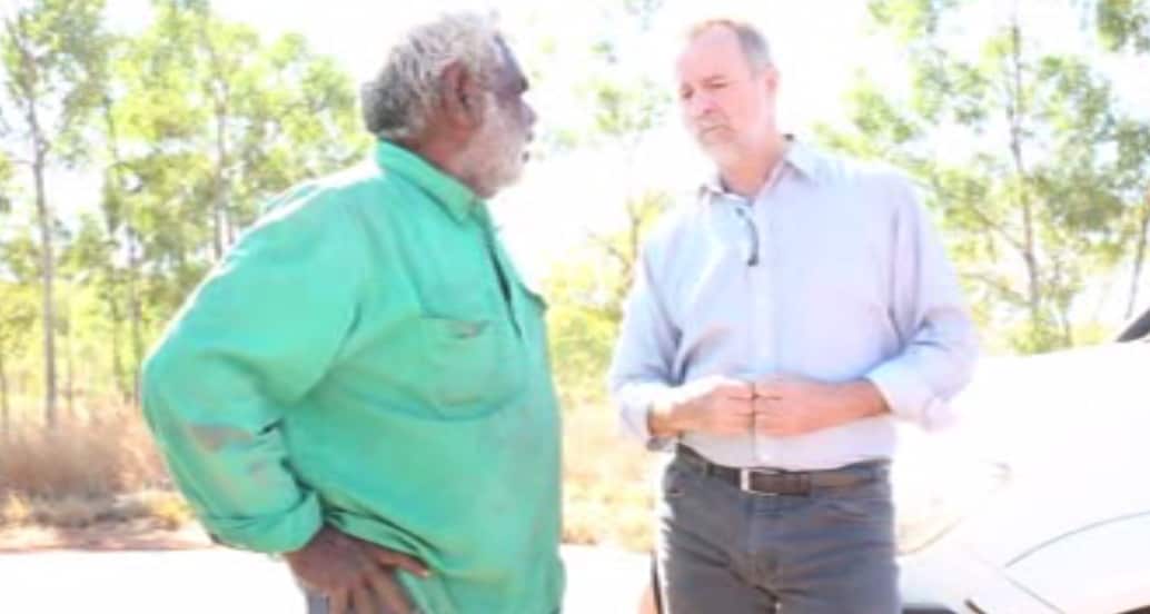 Indigenous elder Jack Green