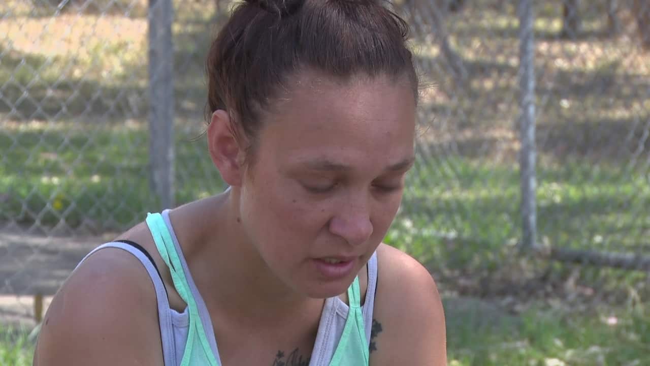 Tane's partner, Merinda Connor.