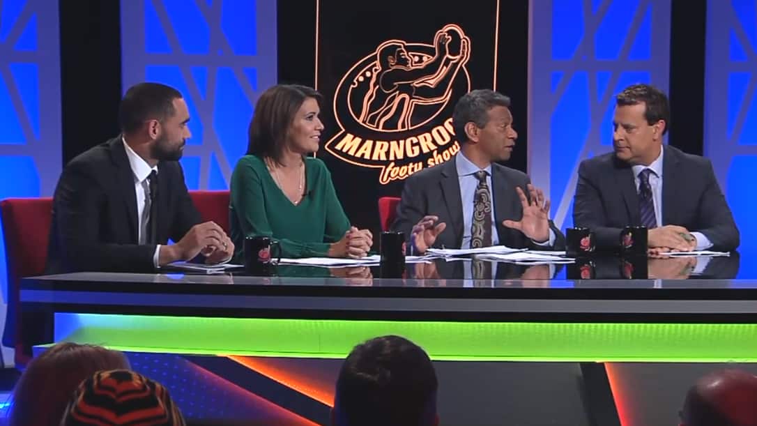 The Marngrook Footy Show panel talks to star player, Shaun Burgoyne. 