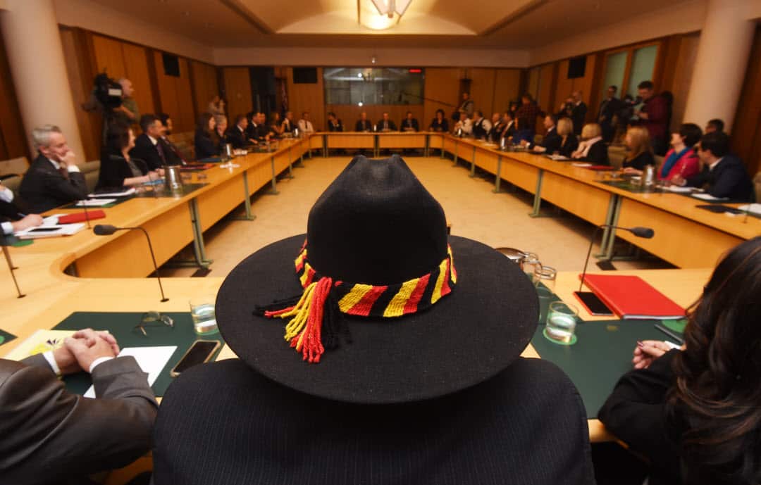 Pat Dodson attends meeting