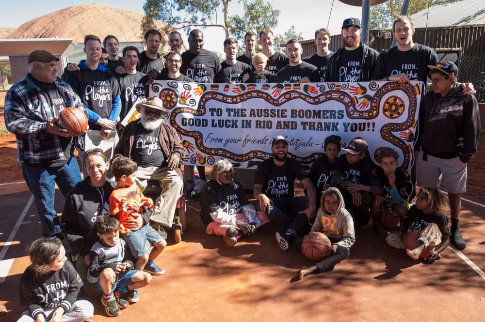 Patty Mills Uluru trip