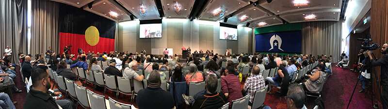 Scenes form the conference earlier today.