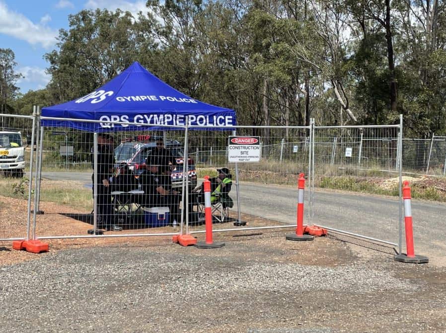 Qld police at Gympie