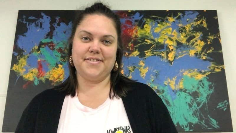 Rachael McPhail in front