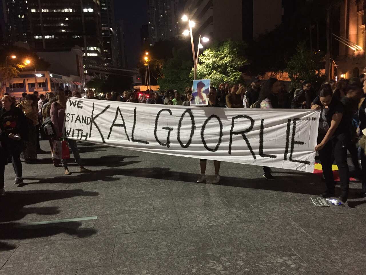 Brisbane supporters for Elijah Doughty