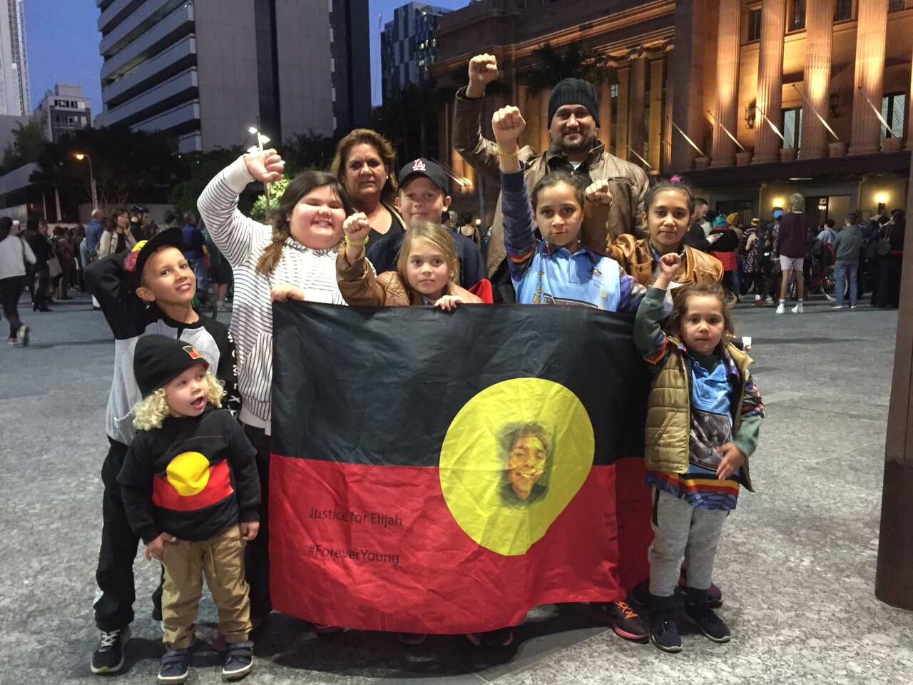 Brisbane rally for Elijah Doughty