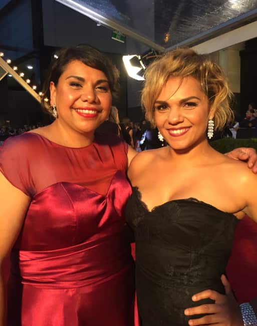 Deborah Mailman and Rarriwuy Hick