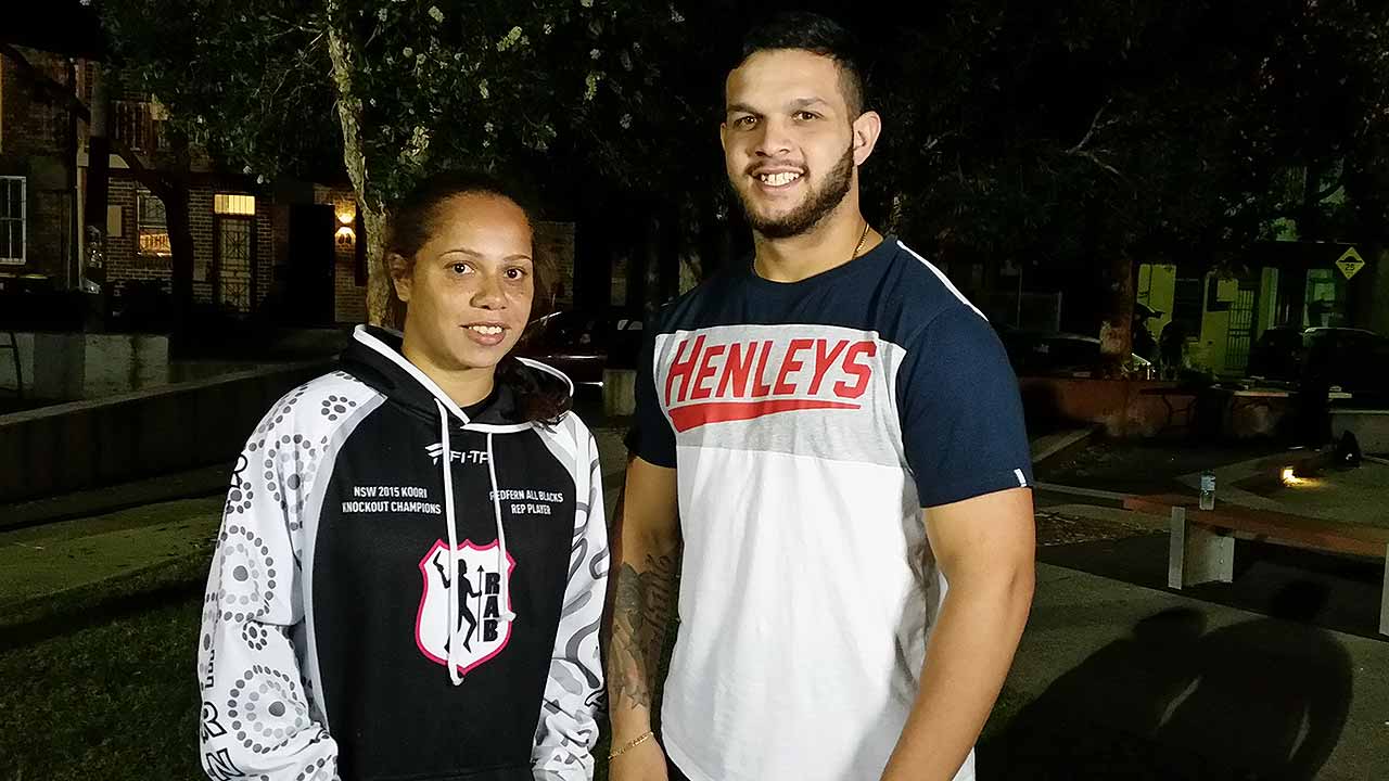 Redfern All Blacks players