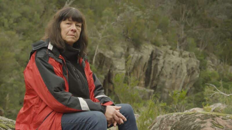 Rhonda Coates, part of a frontier wars interactive