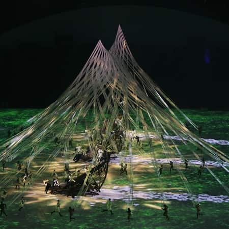 Depiction of slavery during the 2016 Rio Olympics opening Ceremony