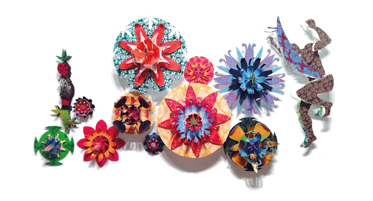 Custodian of the Blooms (2014) by Brian Robinson. National Gallery of Australia, Canberra