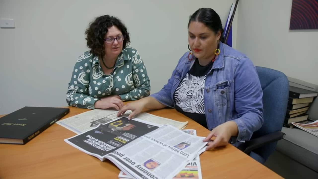 Rudi Maxwell and Naomi Moran