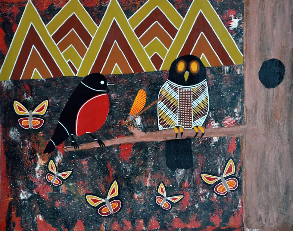  How the robin got it's colour (2016) Image: Russell Hood