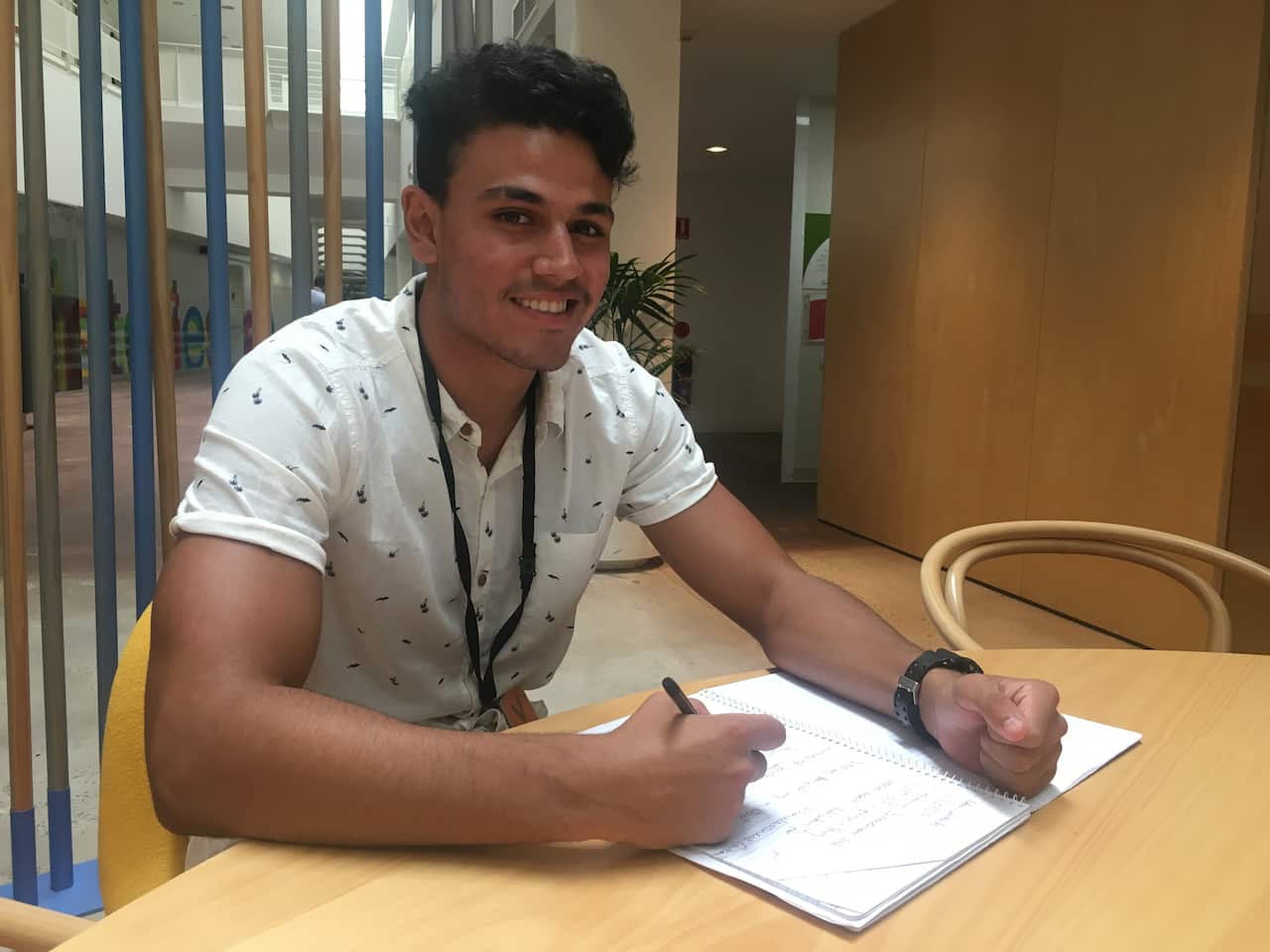 Year 12 leaver Samaka Isaac 