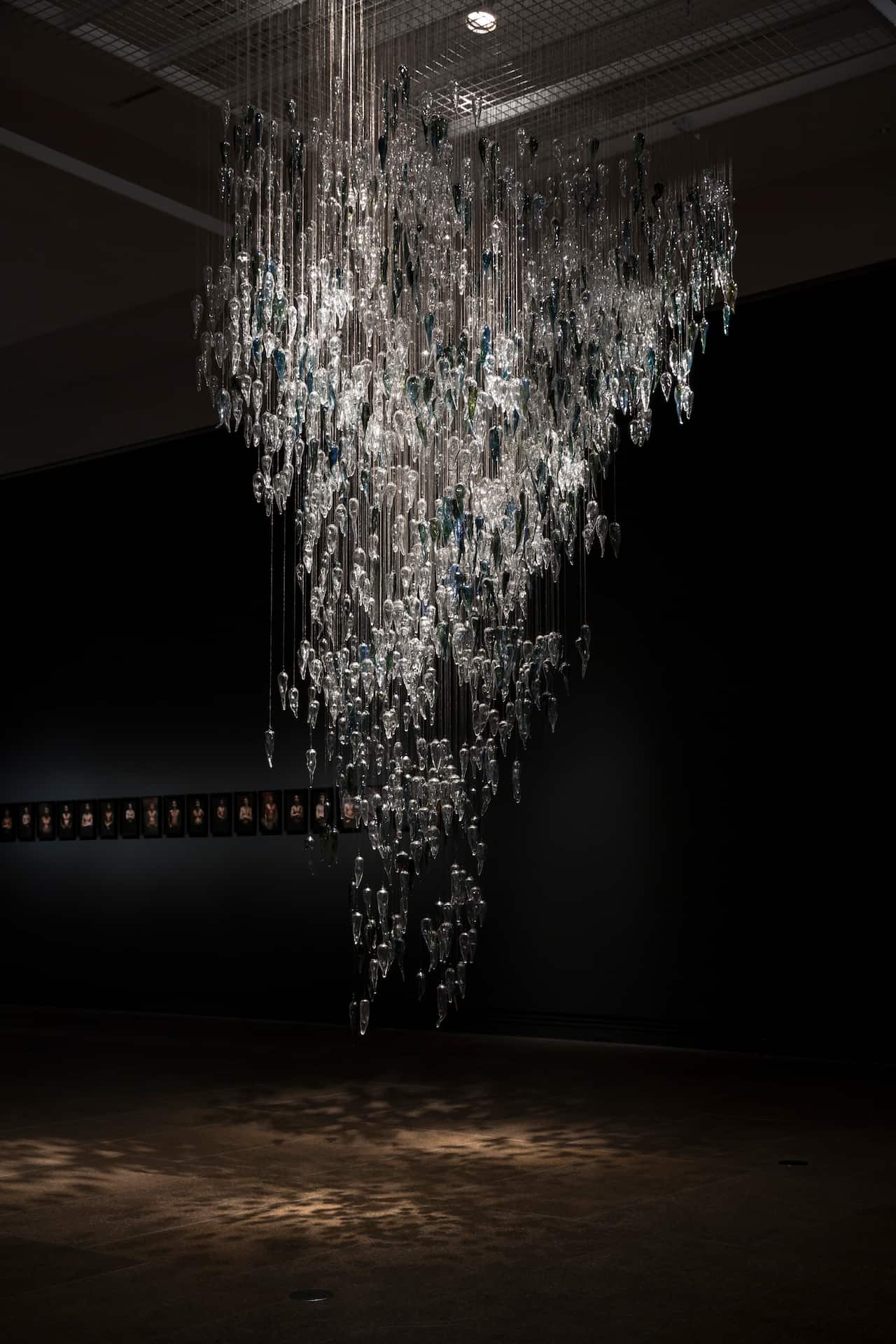 Thunder Raining Poison (2015) by Yhonnie Scarce. National Gallery of Australia.