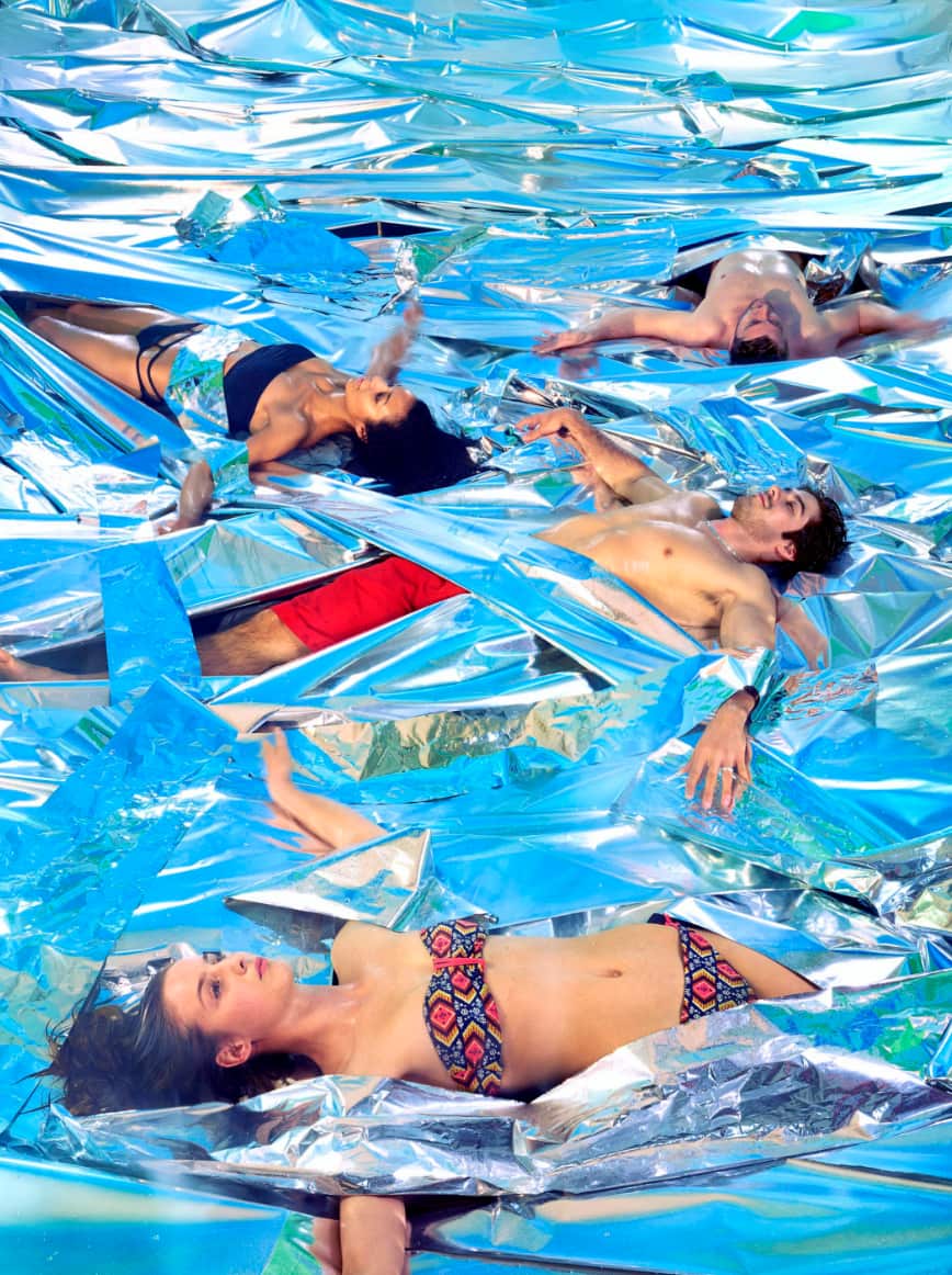 'Anytime But Now' 2014. Lightjet print