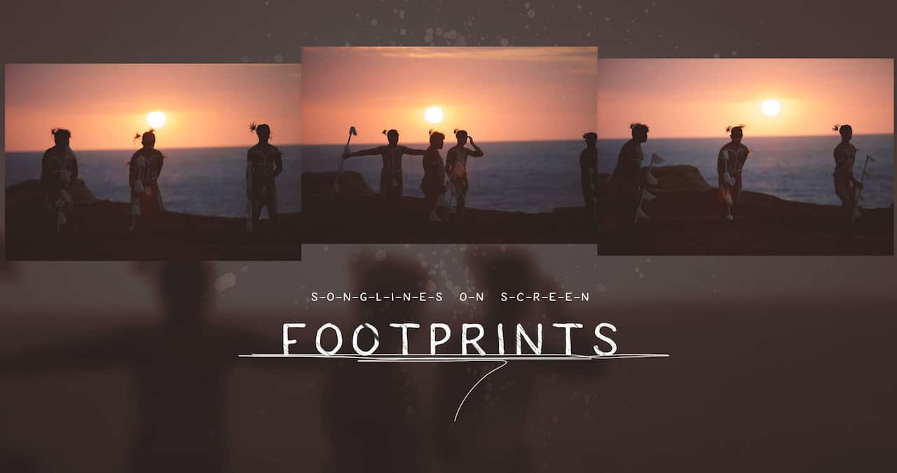 Songlines on Screen - Footprints