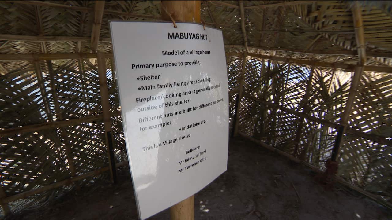 A Traditional Village has been erected in Thursday Island to give visitors a sense of what life was like pre-colonisation. 