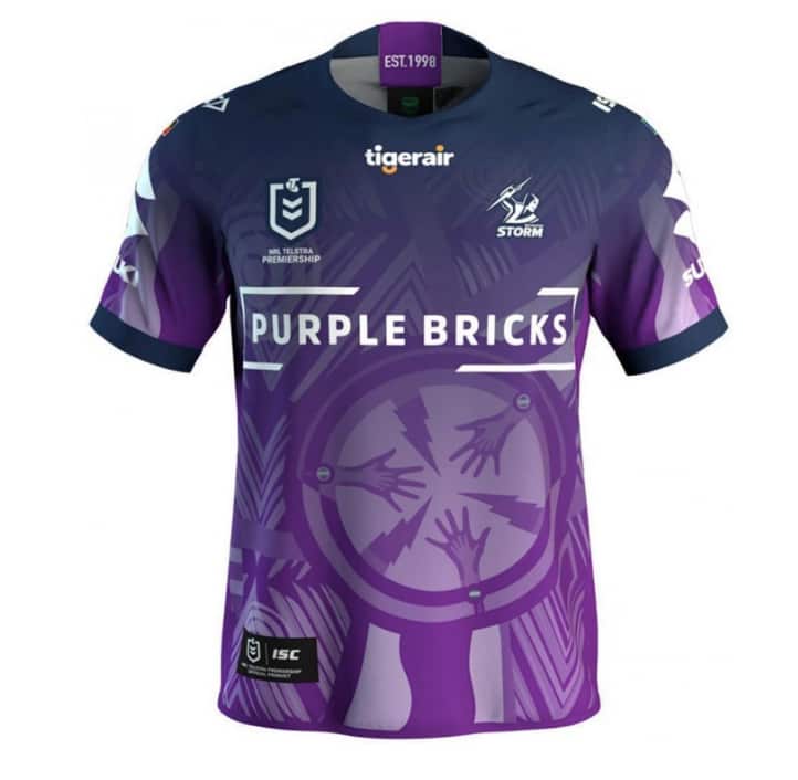 The 2019 Melbourne Storm design is about 'opportunity, relationships and respect. 
