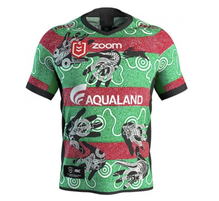 Joe Walker has combined mastery, magic, creativity and culture to create a jersey that is inclusive and representative of the Club's six Indigenous players.