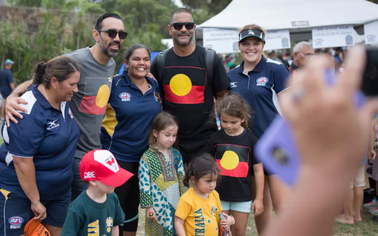 Adam Goodes Michael O'Loughlin