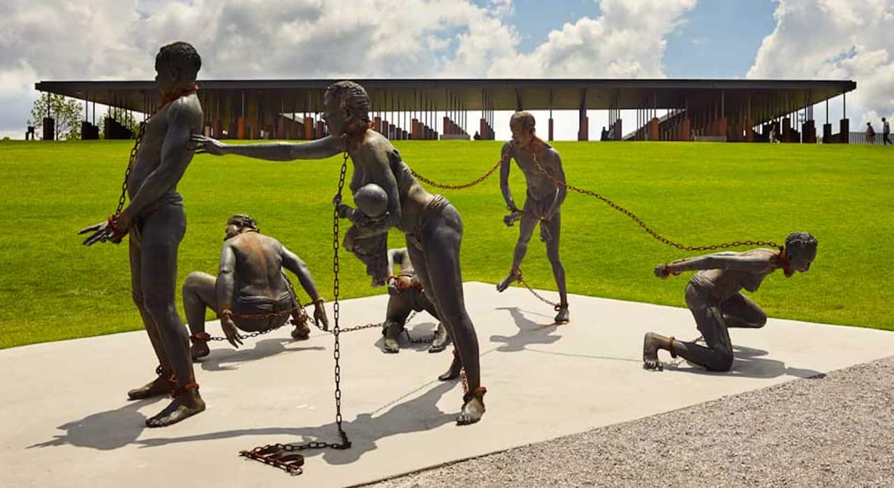 Sculpture by artist Kwame Akoto-Bamfo