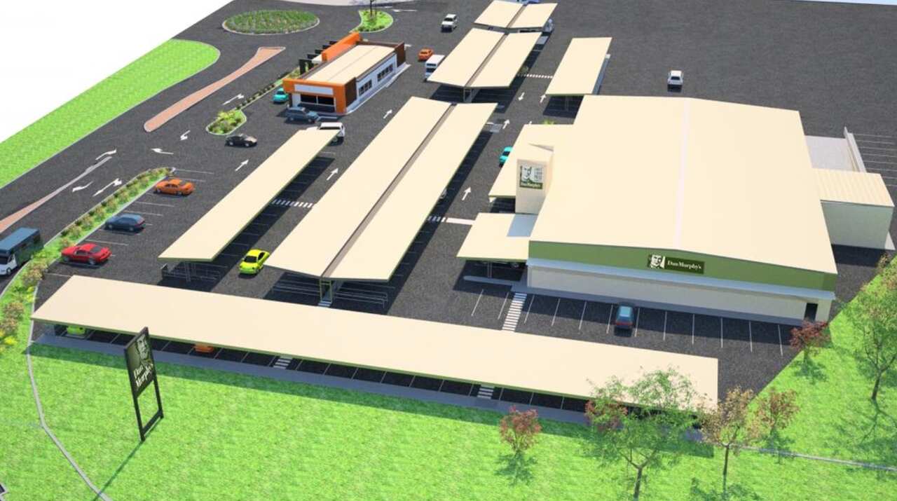 An artists impression of the liquor megastore.