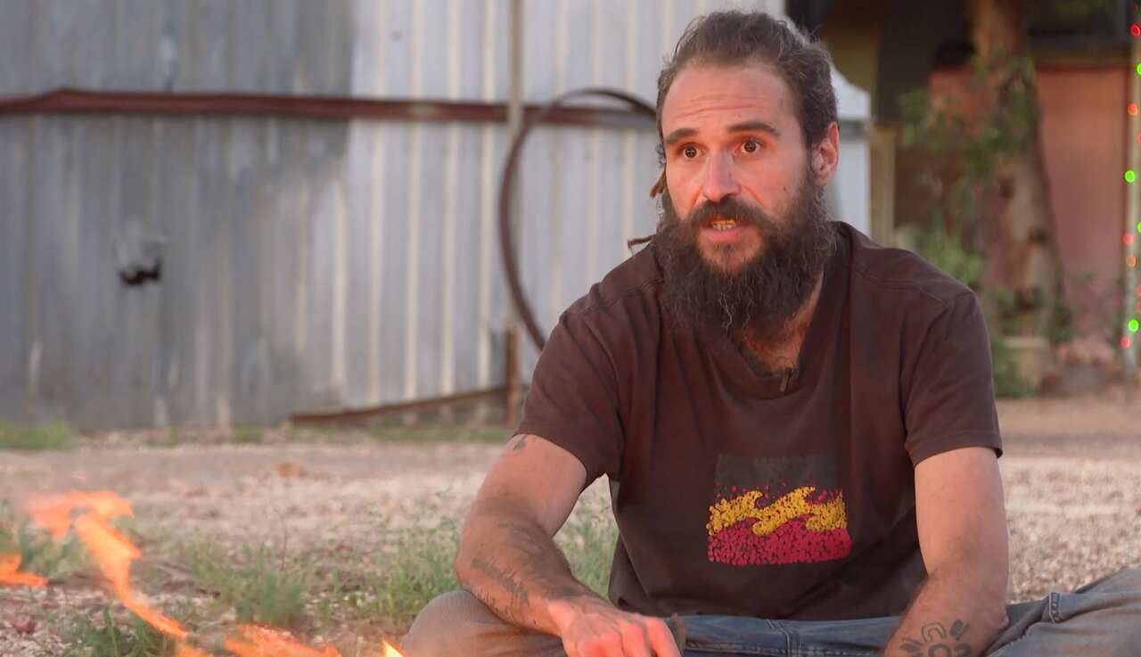 Local Pitjantjatjara Yankunytjatjara Anangu, Brett Robinson believes the extreme weather event was a strong spiritual message. 