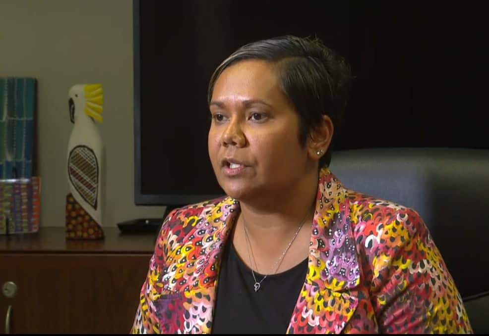 Selena Uibo is the Northern Territory's Minister for Jusice