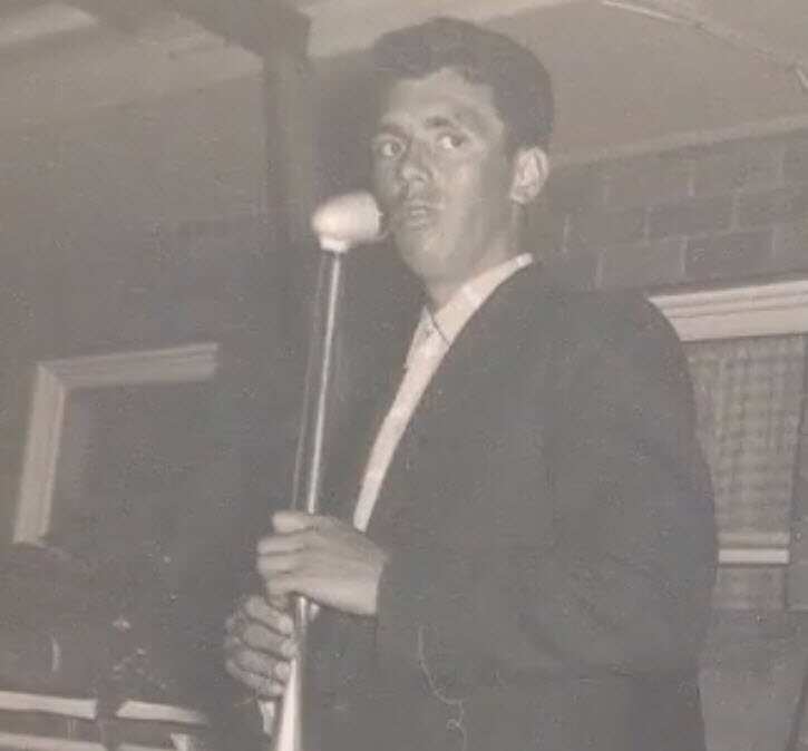 Lloyd McDermott singing.