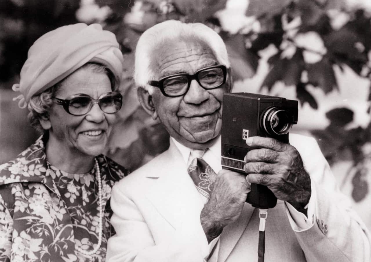 Sir Doug Nicholls and his wife Gladys both spent 39-years together, helping to improve the lives of other Indigenous people. 