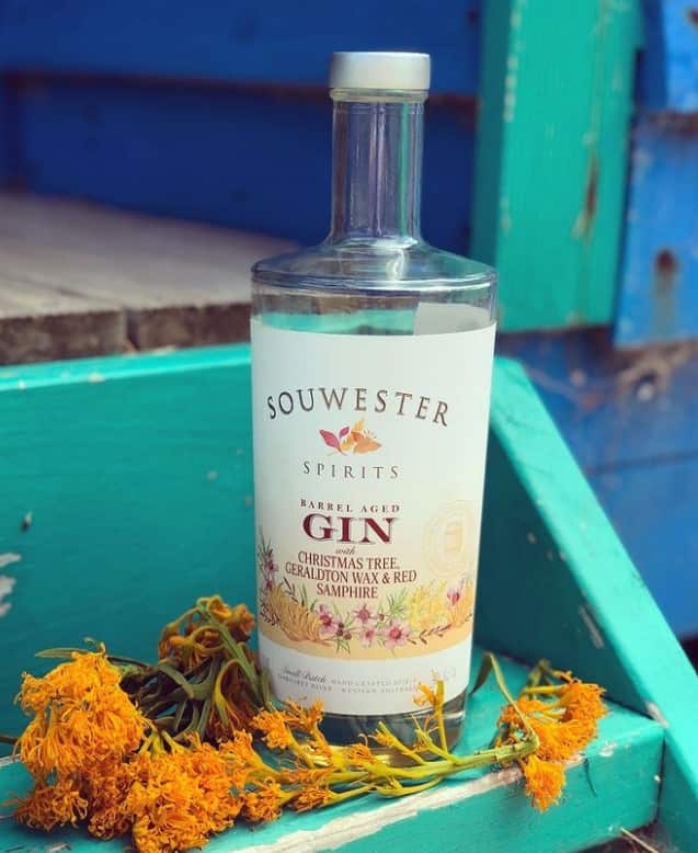 SouWester Spirits Gin infused with Moodjar Flower.