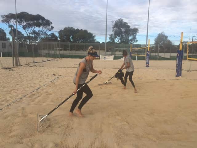 Taliqua Clancy and Louise Bawden