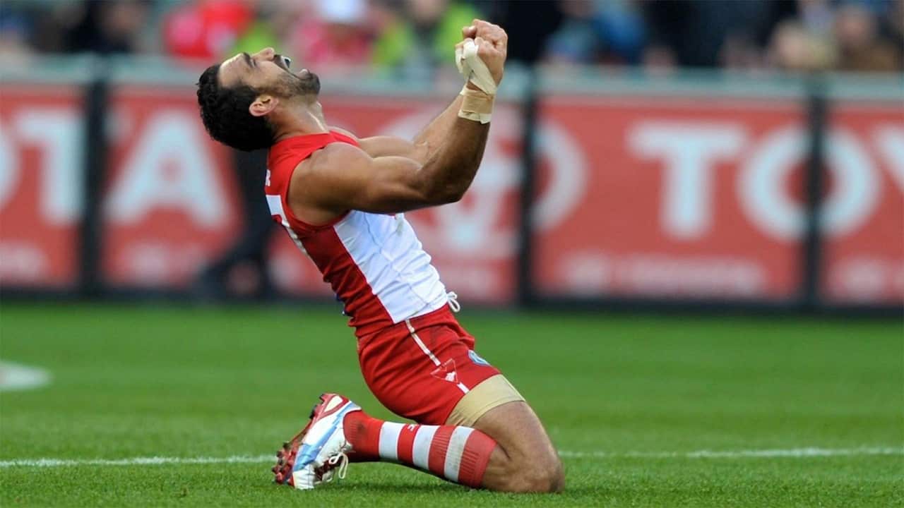 Adam Goodes in The Final Quarter.